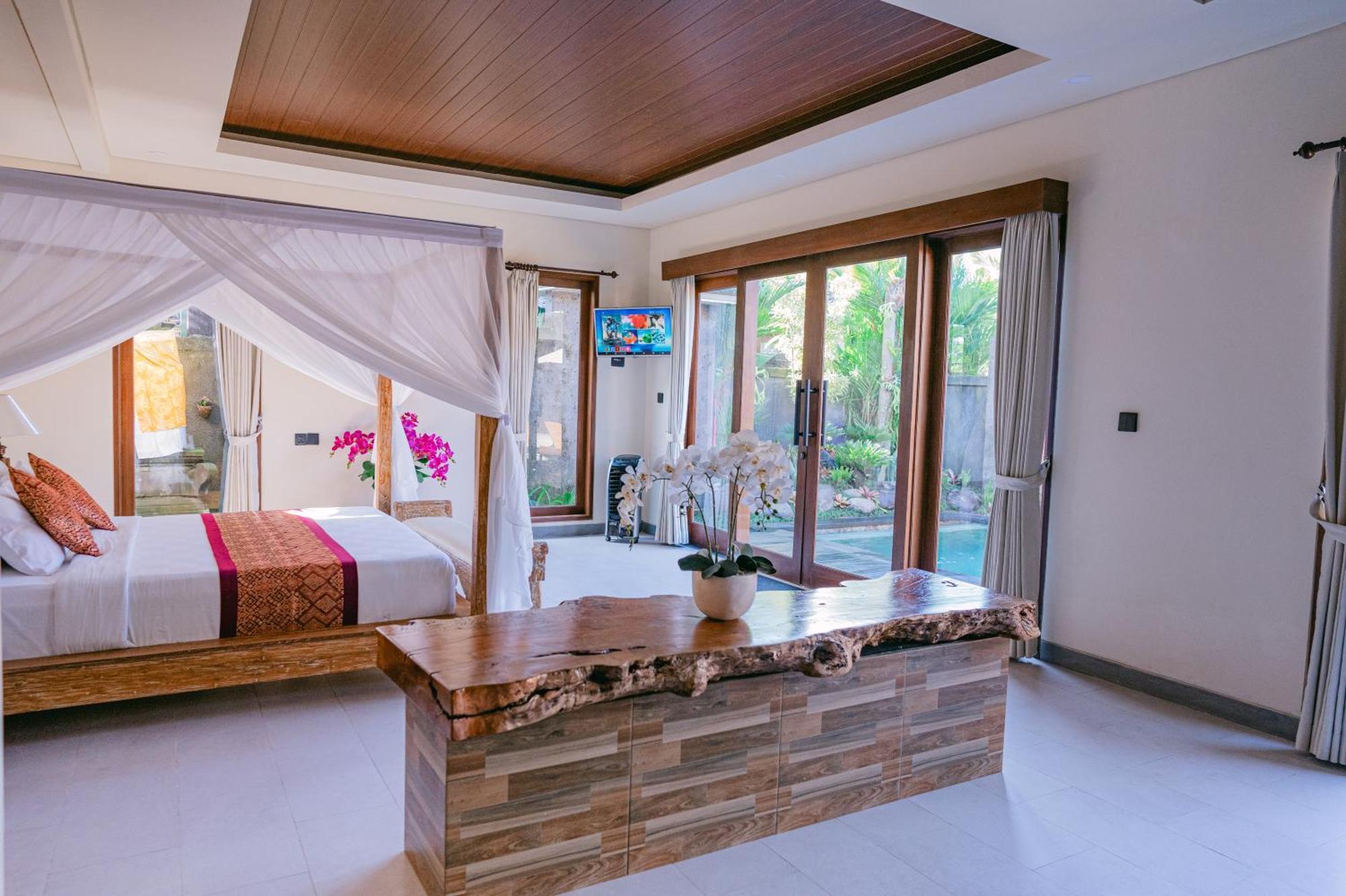 2 Seasons Villa Sun - Luxury With Private Pool อูบุด ภายนอก รูปภาพ