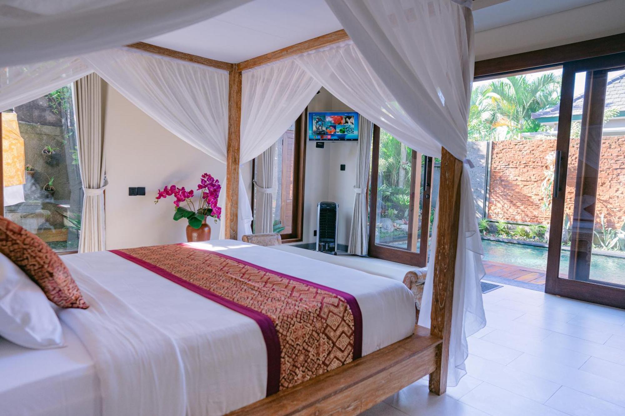 2 Seasons Villa Sun - Luxury With Private Pool อูบุด ภายนอก รูปภาพ